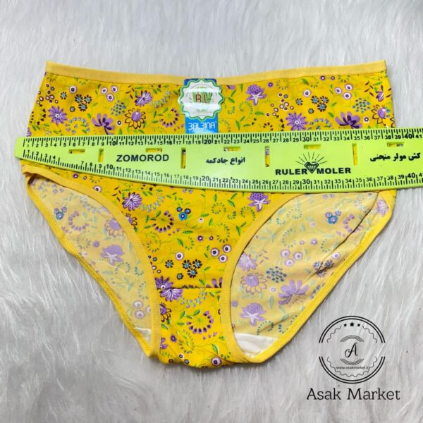شورت BALBINA زنانه قواره بزرگ  گل ریز - Image 2